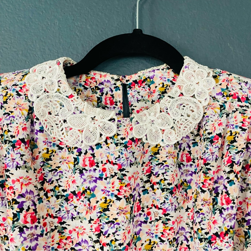 Breli originals little house prairie dress size 6 floral patterned - Picture 6 of 15